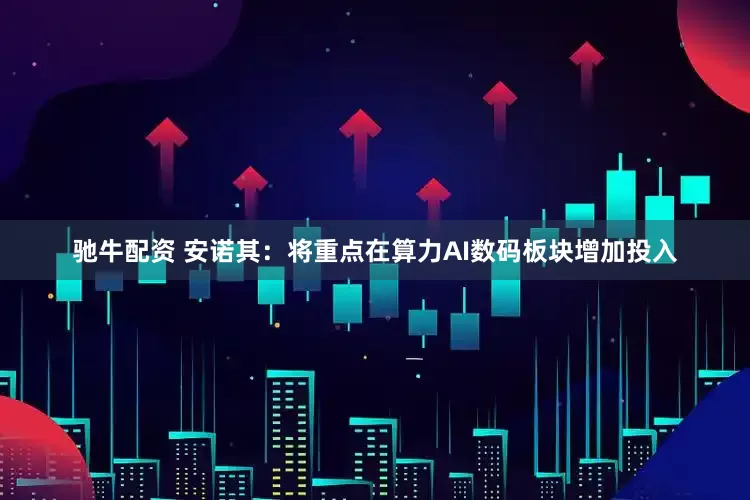 驰牛配资 安诺其：将重点在算力AI数码板块增加投入